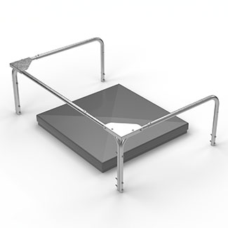 Skyddsräcke taklucka